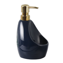 Load image into Gallery viewer, Ceramic Dual-use Liquid Soap Dispenser Bathroom Lotion Bottle Detergent Hand