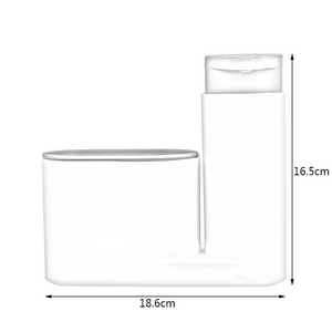 Portable Home Bathroom Plastic Shampoo Soap Dispenser Practical Liquid Soap Shampoo